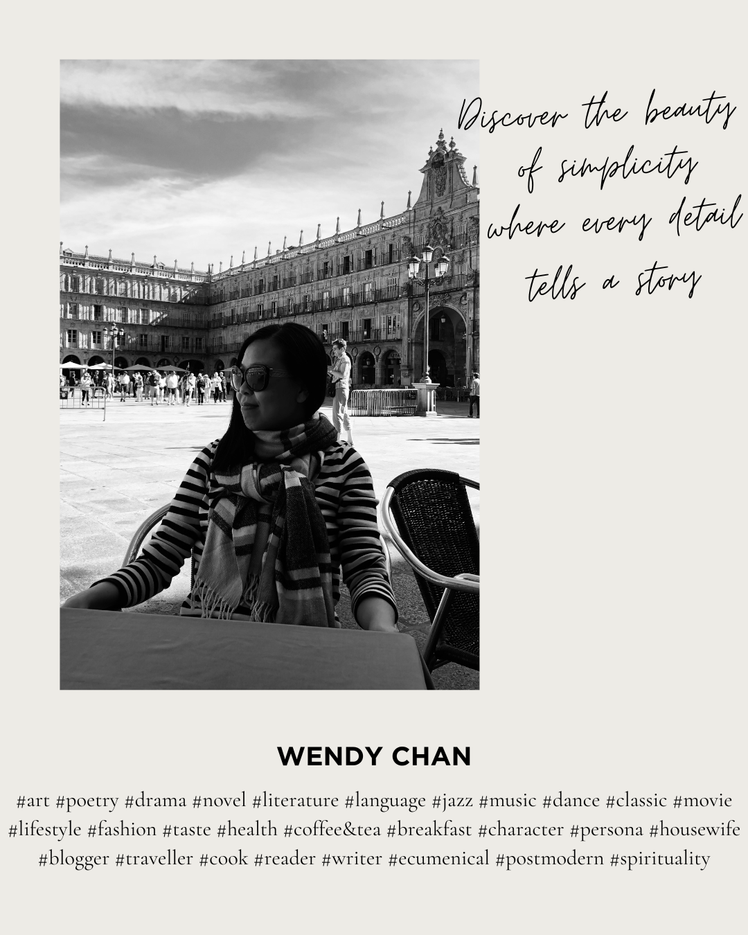 Black Minimalist Photo Frame Instagram Post